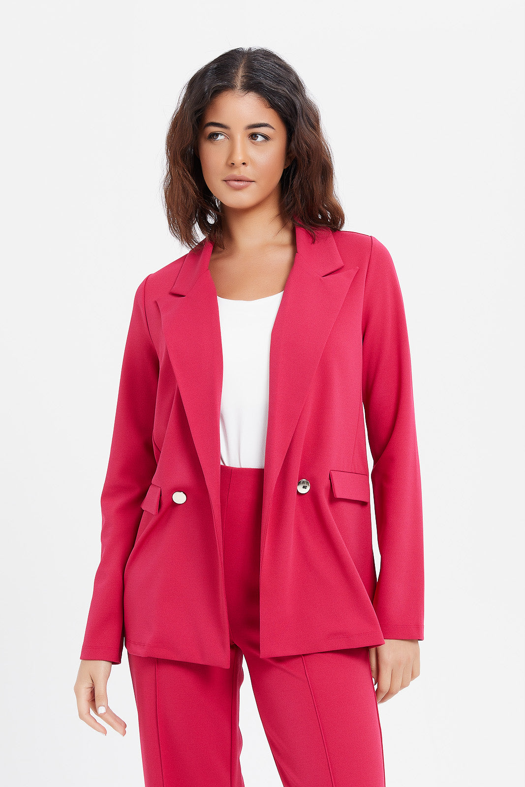 Blush pink hotsell blazer womens