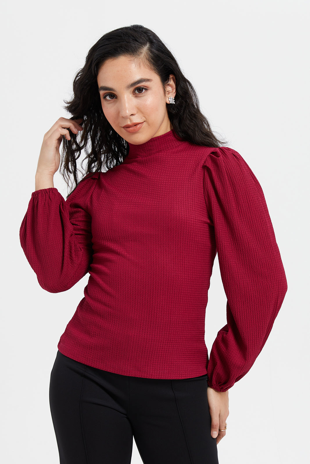 Fuschia best sale dressy tops