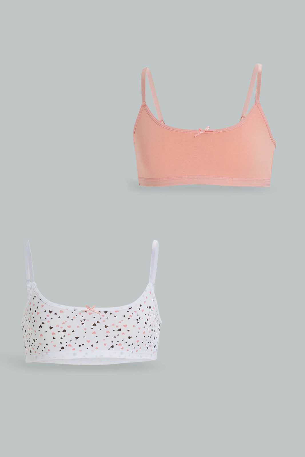 Floral T-Shirt Bras 2 Pack, Sale & Offers