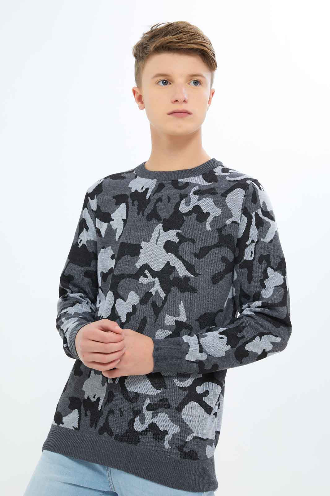 boys camo sweatshirt