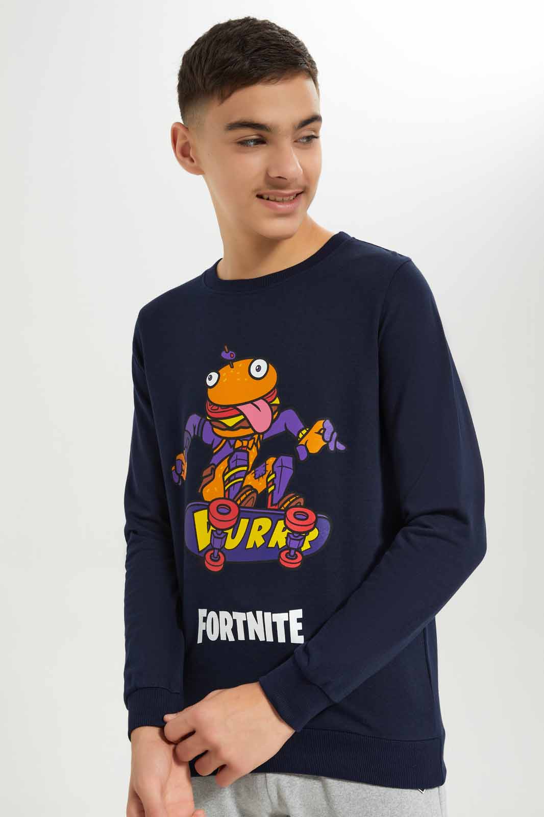 Boys on sale fortnite sweatshirt