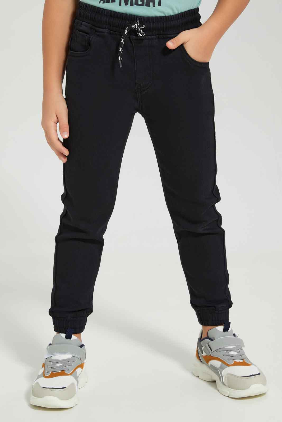 Boys black deals jogger jeans