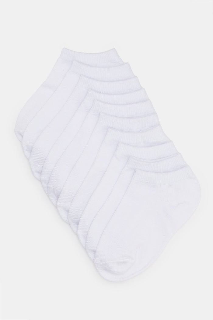 Redtag-Girls-Pack-Of-5---Ankle-Length-White-Socks-365,-Category:Socks,-Colour:White,-Deals:New-In,-Filter:Girls-(2-to-8-Yrs),-GIR-Socks,-H1:KWR,-H2:GIR,-H3:IMP,-H4:SKS,-KWRGIRIMPSKS,-New-In-GIR-APL,-Non-Sale,-Packs,-ProductType:Ankle-Socks,-Season:365,-Section:Girls-(0-to-14Yrs),-Set:Set-of-5-Girls-2 to 8 Years