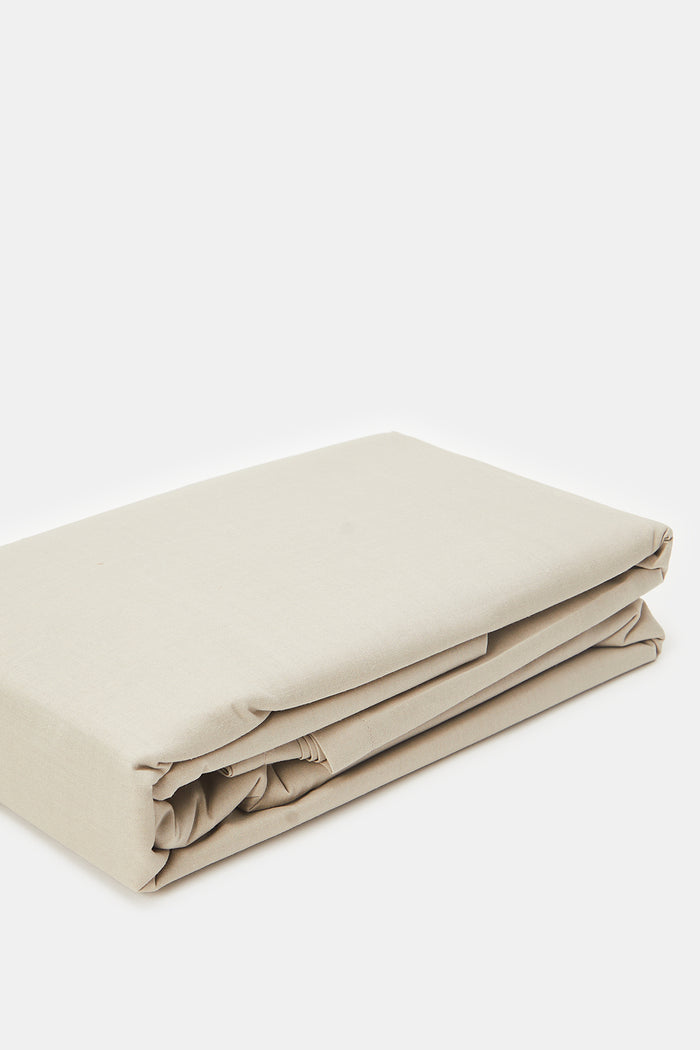 Redtag-Beige-Solid-Flat-Sheet-(Double-Size)-365,-Category:Flat-Sheets,-Colour:Beige,-Deals:New-In,-Filter:Home-Bedroom,-H1:HMW,-H2:BED,-H3:BLN,-H4:FLT,-HMW-BED-Flat-Sheets,-HMWBEDBLNFLT,-New-In-HMW-BED,-Non-Sale,-ProductType:Flat-Sheets-Double-Size,-Season:365,-Section:Homewares-Home-Bedroom-