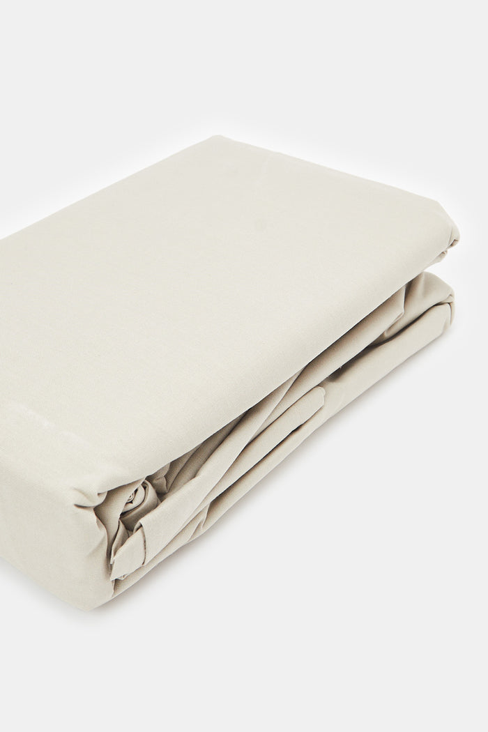 Redtag-Beige-Solid-Flat-Sheet-(Double-Size)-365,-Category:Flat-Sheets,-Colour:Beige,-Deals:New-In,-Filter:Home-Bedroom,-H1:HMW,-H2:BED,-H3:BLN,-H4:FLT,-HMW-BED-Flat-Sheets,-HMWBEDBLNFLT,-New-In-HMW-BED,-Non-Sale,-ProductType:Flat-Sheets-Double-Size,-Season:365,-Section:Homewares-Home-Bedroom-