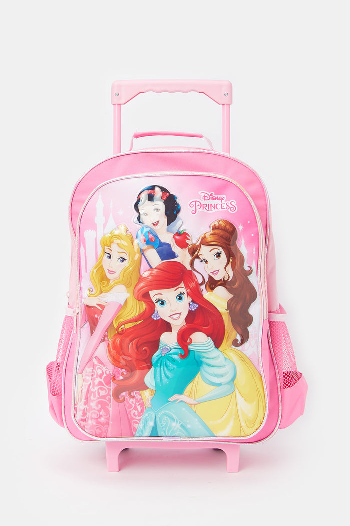 Redtag-Pink/Pitch-Princess-Print-16"-5Pcs-Trolley-Set-BOY-Bags,-BTS23,-Category:Bags,-CHR,-Colour:Pink,-Deals:New-In,-Filter:Boys-Accessories,-H1:ACC,-H2:SCH,-H3:BTC,-H4:BTC-BACK-TO-SCHOOL,-New-In,-New-In-BOY-ACC,-Non-Sale,-ProductType:Trolley,-Season:W23O,-Section:Boys-(0-to-14Yrs),-W23O-Check-