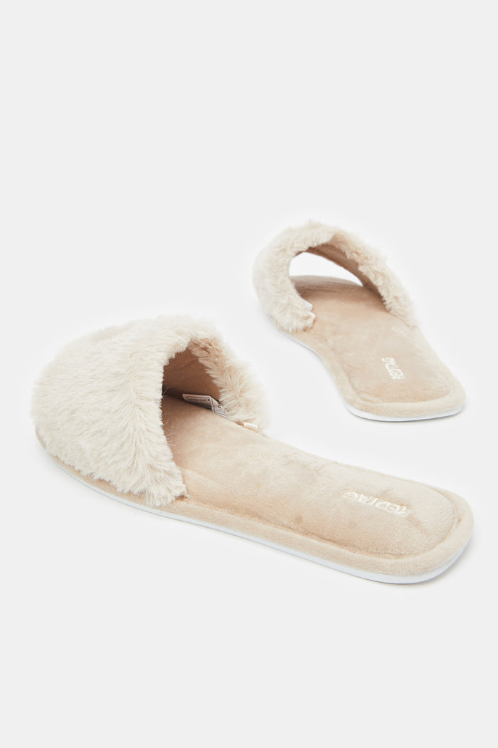 Redtag-Taupe-Classic-Slipper-365,-Category:Slippers,-Colour:Taupe,-Deals:New-In,-Filter:Women's-Footwear,-New-In-Women-FOO,-Non-Sale,-ProductType:Mules,-Section:Women,-Women-Slippers-Women's-