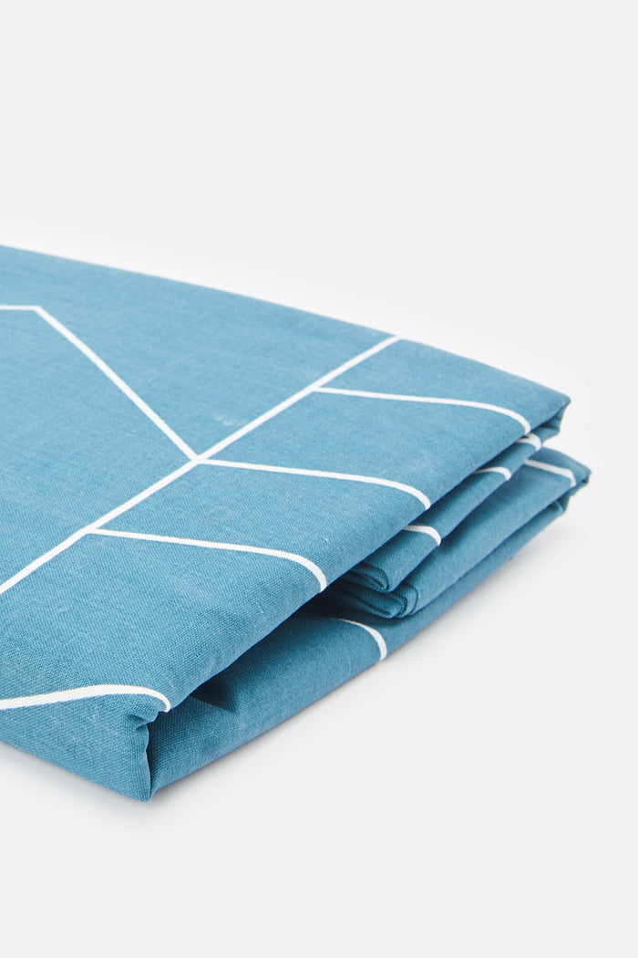 Redtag-Blue-2-Piece-Geometric-Printed-Pillow-Case-Category:Pillowcases,-Colour:Blue,-Deals:New-In,-Filter:Home-Bedroom,-H1:HMW,-H2:BED,-H3:BLN,-H4:PWC,-HMW-BED-Pillowcases,-HMWBEDBLNPWC,-New-In-HMW-BED,-Non-Sale,-ProductType:Pillowcases,-Season:W23A,-Section:Homewares,-W23A-Home-Bedroom-