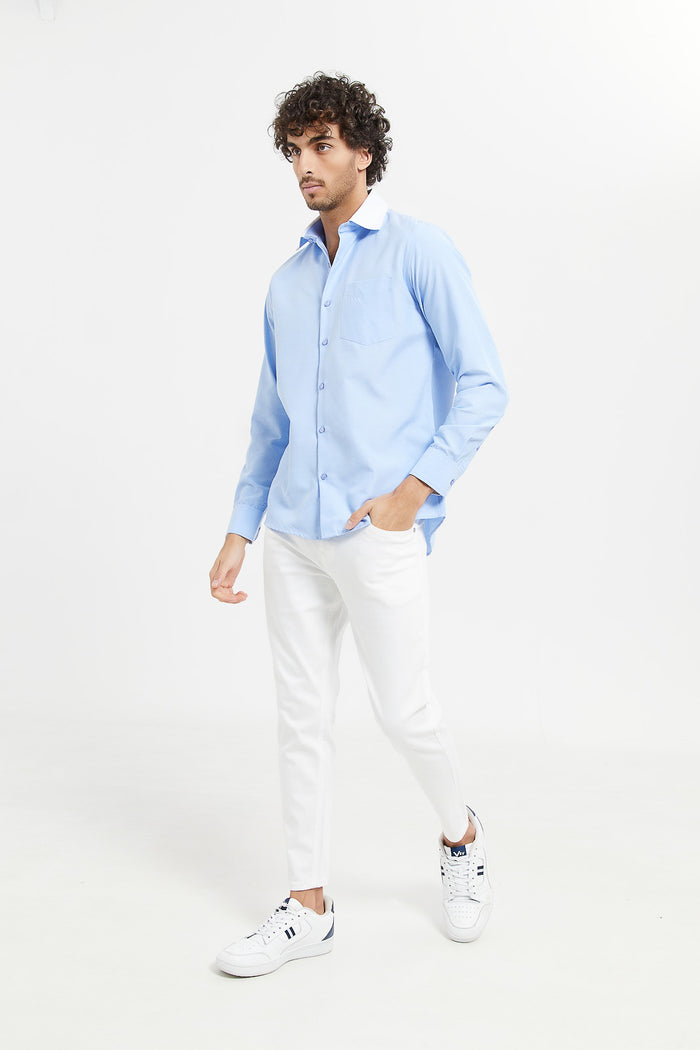 Redtag-Formal-Shirt-365,-CAPSULE-BUY,-Category:Shirts,-Colour:Blue,-Deals:New-In,-Filter:Men's-Clothing,-H1:MWR,-H2:GEN,-H3:SHI,-H4:FSH,-Men-Shirts,-MWRGENSHIFSH,-New-In-Men,-Non-Sale,-ProductType:Formal-Shirts,-Season:365365,-Section:Men--