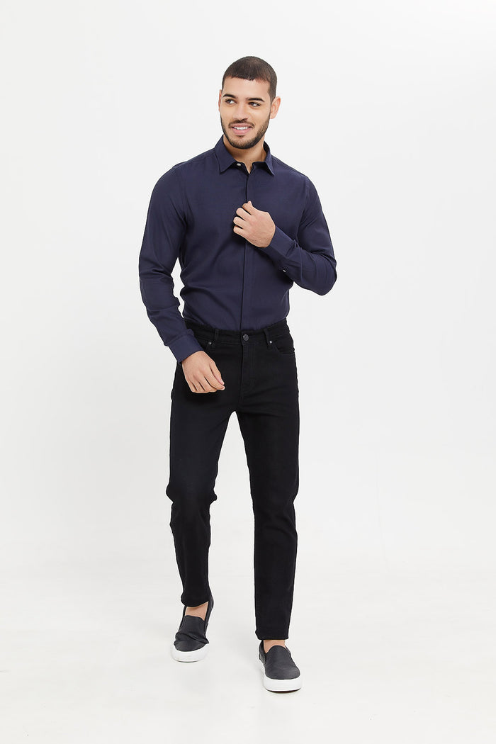 Redtag-Formal-Shirt-365,-CAPSULE-BUY,-Category:Shirts,-Colour:Navy,-Deals:New-In,-Filter:Men's-Clothing,-H1:MWR,-H2:GEN,-H3:SHI,-H4:FSH,-Men-Shirts,-MWRGENSHIFSH,-New-In-Men,-Non-Sale,-ProductType:Formal-Shirts,-Season:365365,-Section:Men--