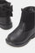 Redtag-Black-Bow-Detail-Ankle-Boot-Category:Boots,-Colour:Black,-Deals:New-In,-Filter:Girls-Footwear-(1-to-3-Yrs),-ING-Boots,-New-In-ING-FOO,-Non-Sale,-ProductType:Ankle-boots,-Section:Girls-(0-to-14Yrs),-W23B-Infant-Girls-1 to 3 Years