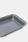 Redtag-Grey-Rectangular-Bakepan-Category:Bakeware,-Colour:Grey,-Deals:New-In,-Filter:Home-Dining,-H1:HMW,-H2:DIN,-H3:COO,-H4:PAP,-HMW-DIN-Cookware,-HMWDINCOOPAP,-New-In-HMW-DIN,-Non-Sale,-ProductType:Baking-Pans,-Season:W23B,-Section:Homewares,-W23B-Home-Dining-