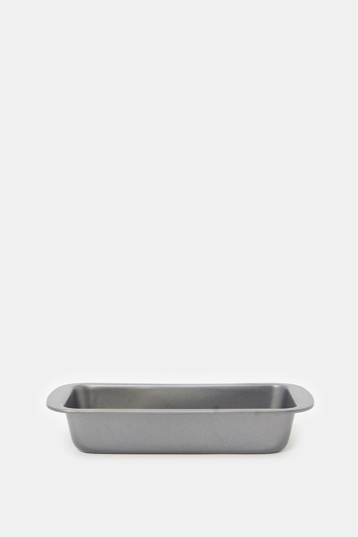 Redtag-Grey-Loaf-Pan-Category:Bakeware,-Colour:Grey,-Deals:New-In,-Filter:Home-Dining,-H1:HMW,-H2:DIN,-H3:COO,-H4:PAP,-HMW-DIN-Cookware,-HMWDINCOOPAP,-New-In-HMW-DIN,-Non-Sale,-ProductType:Baking-Pans,-Season:W23B,-Section:Homewares,-W23B-Home-Dining-