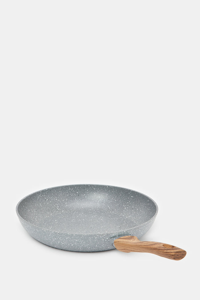 Redtag-Grey-Forged-Frying-Pan-With-Soft-Touch-Handle-(30Cm)-Category:Pans,-Colour:Grey,-Deals:New-In,-Filter:Home-Dining,-H1:HMW,-H2:DIN,-H3:COO,-H4:PAP,-HMW-DIN-Cookware,-HMWDINCOOPAP,-New-In-HMW-DIN,-Non-Sale,-ProductType:Ceramic-Pans,-Season:W23A,-Section:Homewares,-W23A-Home-Dining-