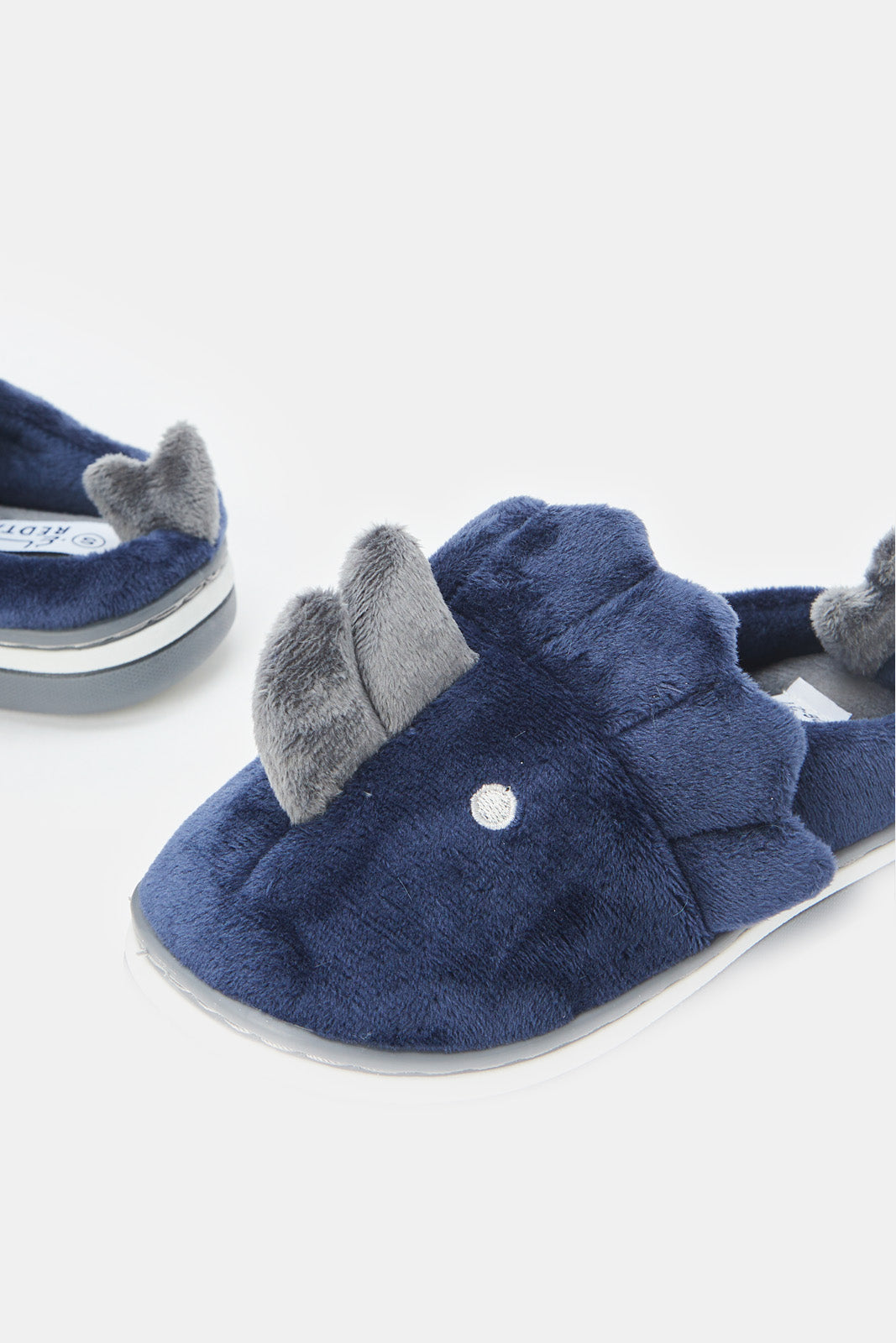 Buy Boys Navy 3D Animal Slippers 126110213 in Saudi Arabia REDTAG