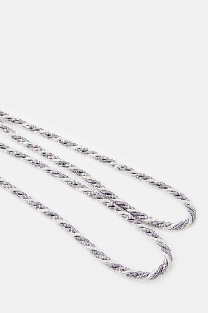 Redtag-Grey-Tie-Back-With-Tassel-Category:Bedroom-Accessories,-Colour:Grey,-Deals:New-In,-Filter:Home-Bedroom,-H1:HMW,-H2:BED,-H3:BCC,-H4:ACC,-HMW-BED-Bedroom-Accessories,-HMWBEDBCCACC,-New-In-HMW-BED,-Non-Sale,-ProductType:Tie-Back-Tassels,-Season:W23A,-Section:Homewares,-W23A-Home-Bedroom-