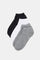 Redtag-White/Black/Grey-Mel-3-Pcs-Pack-Ankle-Socks-365,-BSR-Socks,-Category:Socks,-Colour:Assorted,-Deals:New-In,-ESS,-Filter:Senior-Boys-(8-to-14-Yrs),-H1:KWR,-H2:BSR,-H3:IMP,-H4:SKS,-KWRBSRIMPSKS,-New-In-BSR,-Non-Sale,-ProductType:Ankle-Socks,-Season:365365,-Section:Boys-(0-to-14Yrs)-Senior-Boys-9 to 14 Years