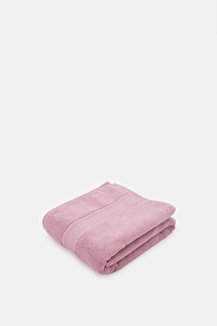 Redtag-purple-bac-towels-126223331--Home-Bathroom-