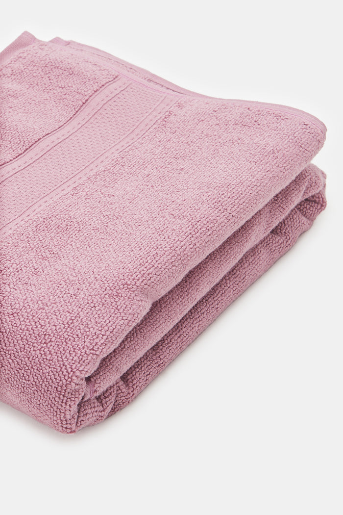 Redtag-purple-bac-towels-126223331--Home-Bathroom-