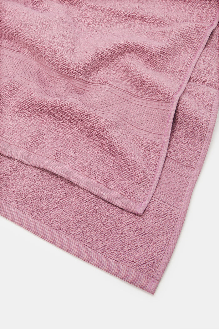 Redtag-purple-bac-towels-126223331--Home-Bathroom-