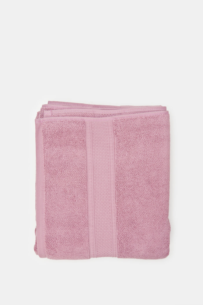 Redtag-purple-bac-towels-126223349--Home-Bathroom-