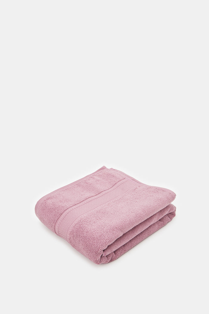 Redtag-purple-bac-towels-126223349--Home-Bathroom-
