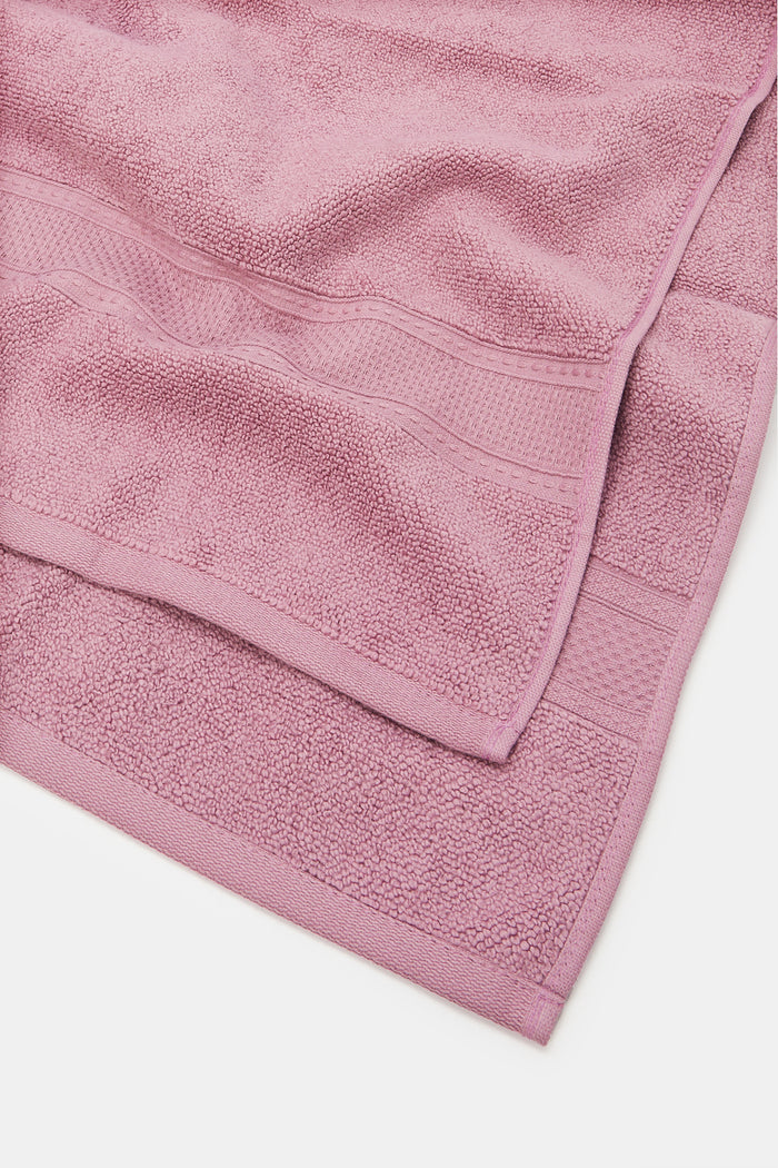 Redtag-purple-bac-towels-126223349--Home-Bathroom-