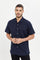 Redtag-Navy-Short-Sleeves-100%-Cotton-Oxford-Shirt-Category:Shirts,-Colour:Navy,-Deals:New-In,-Filter:Men's-Clothing,-H1:MWR,-H2:GEN,-H3:SHI,-H4:CSH,-Men-Shirts,-MWRGENSHICSH,-New-In-Men,-Non-Sale,-ProductType:Casual-Shirts,-S23E,-Season:S23E,-Section:Men-Men's-