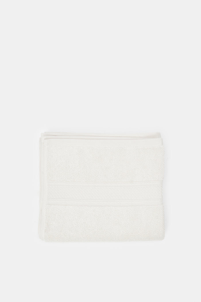 Redtag-Beige-Textured-Cotton-Hand-Towel-Category:Towels,-Colour:Beige,-Deals:New-In,-Filter:Home-Bathroom,-H1:HMW,-H2:BAC,-H3:TOW,-H4:HAN,-HMW-BAC-Towels,-HMWBACTOWHAN,-New-In-HMW-BAC,-Non-Sale,-ProductType:Hand-Towels,-Season:W23A,-Section:Homewares,-W23A-Home-Bathroom-