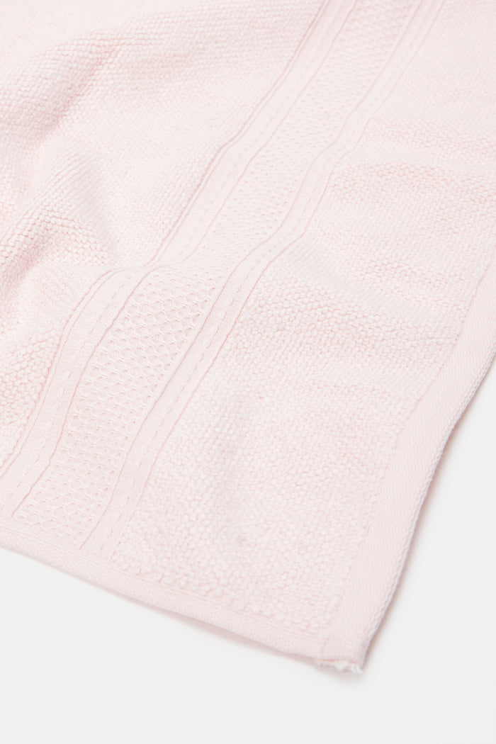 Redtag-Pink-Textured-Cotton-Bath-Towel-Category:Towels,-Colour:Pink,-Deals:New-In,-Filter:Home-Bathroom,-H1:HMW,-H2:BAC,-H3:TOW,-H4:BAT,-HMW-BAC-Towels,-HMWBACTOWBAT,-New-In-HMW-BAC,-Non-Sale,-ProductType:Bath-Towels,-Season:W23A,-Section:Homewares,-W23A-Home-Bathroom-