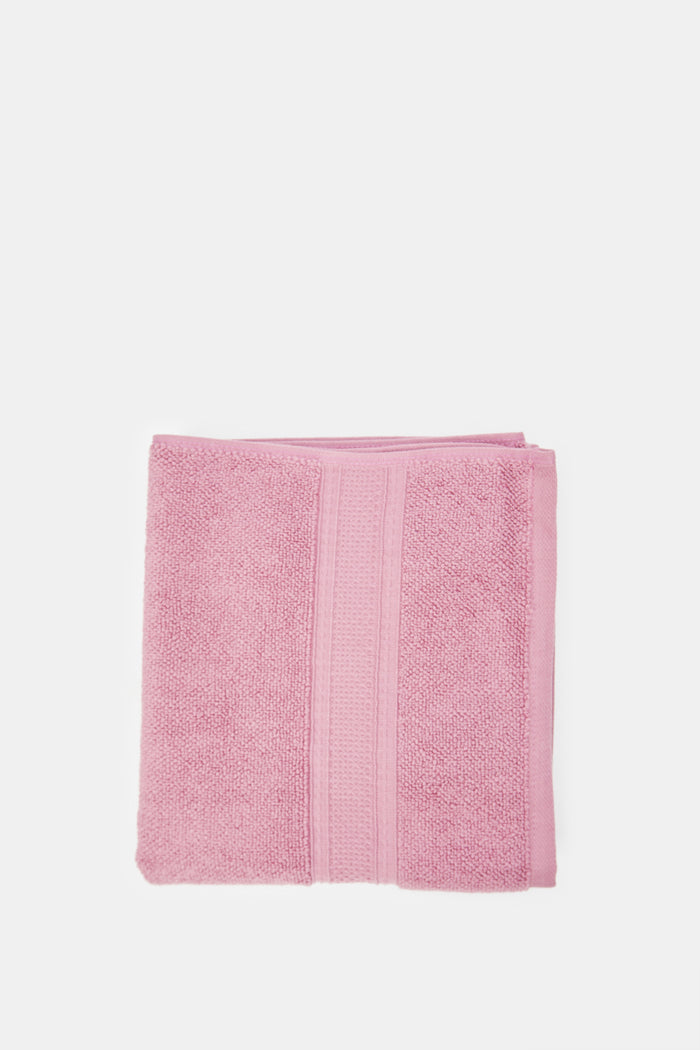 Redtag-Purple-Textured-Cotton-Hand-Towel-Category:Towels,-Colour:Purple,-Deals:New-In,-Filter:Home-Bathroom,-H1:HMW,-H2:BAC,-H3:TOW,-H4:HAN,-HMW-BAC-Towels,-HMWBACTOWHAN,-New-In-HMW-BAC,-Non-Sale,-ProductType:Hand-Towels,-Season:W23A,-Section:Homewares,-W23A-Home-Bathroom-