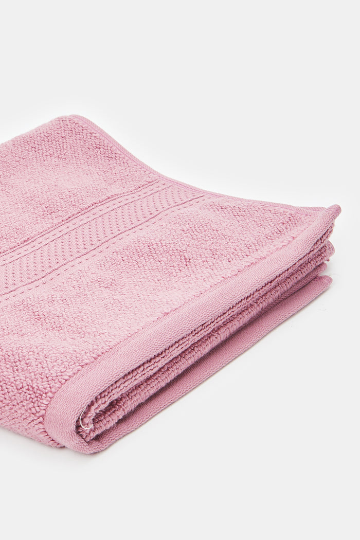 Redtag-Purple-Textured-Cotton-Hand-Towel-Category:Towels,-Colour:Purple,-Deals:New-In,-Filter:Home-Bathroom,-H1:HMW,-H2:BAC,-H3:TOW,-H4:HAN,-HMW-BAC-Towels,-HMWBACTOWHAN,-New-In-HMW-BAC,-Non-Sale,-ProductType:Hand-Towels,-Season:W23A,-Section:Homewares,-W23A-Home-Bathroom-