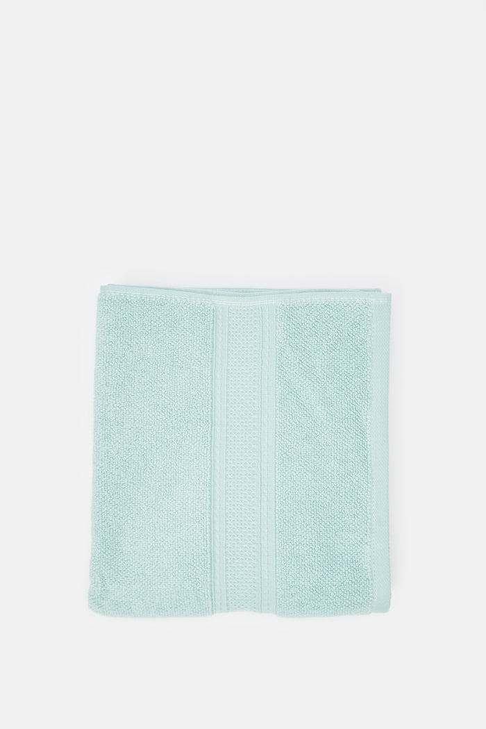 Redtag-Mint-Textured-Cotton-Hand-Towel-Category:Towels,-Colour:Mint,-Deals:New-In,-Filter:Home-Bathroom,-H1:HMW,-H2:BAC,-H3:TOW,-H4:HAN,-HMW-BAC-Towels,-HMWBACTOWHAN,-New-In-HMW-BAC,-Non-Sale,-ProductType:Hand-Towels,-Season:W23A,-Section:Homewares,-W23A-Home-Bathroom-