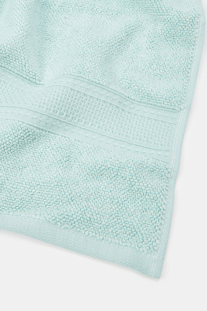 Redtag-Mint-Textured-Cotton-Hand-Towel-Category:Towels,-Colour:Mint,-Deals:New-In,-Filter:Home-Bathroom,-H1:HMW,-H2:BAC,-H3:TOW,-H4:HAN,-HMW-BAC-Towels,-HMWBACTOWHAN,-New-In-HMW-BAC,-Non-Sale,-ProductType:Hand-Towels,-Season:W23A,-Section:Homewares,-W23A-Home-Bathroom-