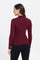 Redtag-Burgundy-Long-Sleeves-Polo-Category:Tops,-Colour:Burgundy,-Deals:New-In,-Filter:Women's-Clothing,-H1:LWR,-H2:LDC,-H3:JYT,-H4:FJT,-LDC-Tops,-LWRLDCJYTFJT,-New-In-LDC,-Non-Sale,-ProductType:Polo-Shirts,-Season:W23A,-Section:Women,-TBL,-W23A-Women's-