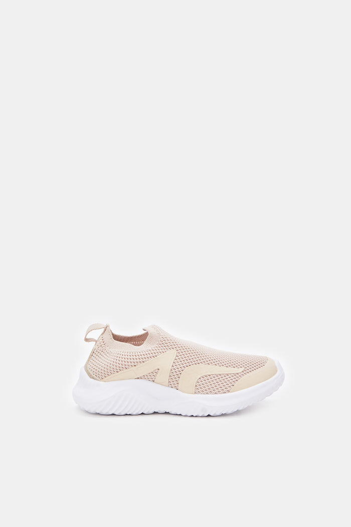 Redtag-Pale-Pink-Slip-On-Category:Trainers,-Colour:Pink,-Deals:New-In,-Filter:Girls-Footwear-(3-to-5-Yrs),-GIR-Trainers,-New-In-GIR-FOO,-Non-Sale,-ProductType:Slip-Ons,-Section:Girls-(0-to-14Yrs),-W23B-Girls-3 to 5 Years