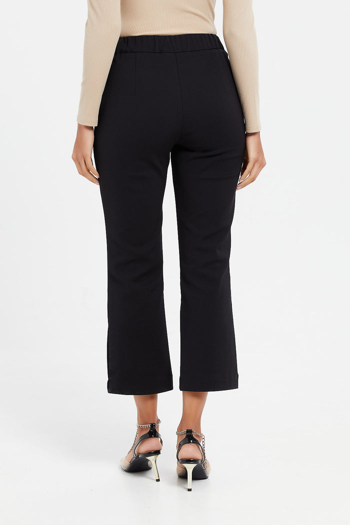 Redtag-Black-High-Waist-Pant-Category:Trousers,-Colour:Black,-Deals:New-In,-Filter:Women's-Clothing,-H1:LWR,-H2:LDC,-H3:TRS,-H4:CTR,-LDC-Trousers,-LWRLDCTRSCTR,-New-In-LDC,-Non-Sale,-ProductType:Trousers,-Season:W23A,-Section:Women,-TBL,-W23A-Women's-