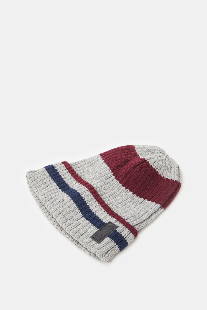 Redtag-Multi-Color-Knitted-Cap-ACCGENMEAFAA,-Category:Knitted-Accessories,-Colour:Assorted,-Deals:New-In,-Filter:Men's-Accessories,-H1:ACC,-H2:GEN,-H3:MEA,-H4:FAA,-Men-Knitted-Accessories,-New-In,-New-In-Men-ACC,-Non-Sale,-ProductType:Beanies,-Season:W23B,-Section:Men,-W23B-Men's-