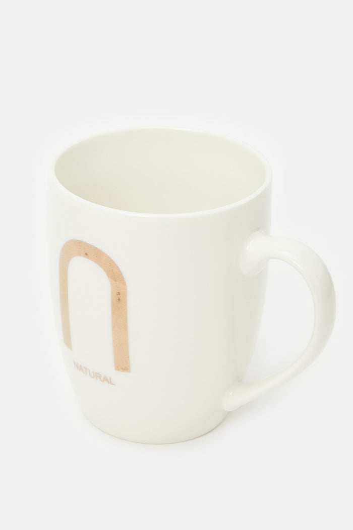 Redtag-Gold-Alphabet-Mug-N-Natural-Category:Cups-&-Mugs,-Colour:Gold,-Deals:New-In,-Filter:Home-Dining,-H1:HMW,-H2:DIN,-H3:CRC,-H4:CSN,-HMW-DIN-Crockery,-HMWDINCRCCSN,-New-In-HMW-DIN,-Non-Sale,-ProductType:Mugs,-Season:W23A,-Section:Homewares,-W23A-Home-Dining-