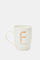 Redtag-Gold-Alphabet-Mug-F-Fashionable-Category:Cups-&-Mugs,-Colour:Gold,-Deals:New-In,-Filter:Home-Dining,-H1:HMW,-H2:DIN,-H3:CRC,-H4:CSN,-HMW-DIN-Crockery,-HMWDINCRCCSN,-New-In-HMW-DIN,-Non-Sale,-ProductType:Mugs,-Season:W23A,-Section:Homewares,-W23A-Home-Dining-