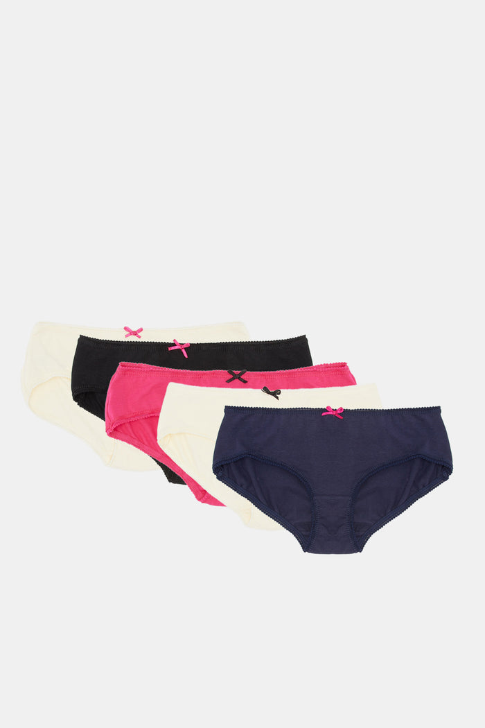 Redtag-Basic-5-Pack-365-Boyleg-Brief-365,-Category:Briefs,-Colour:Assorted,-Deals:New-In,-Filter:Women's-Clothing,-H1:LWR,-H2:LDL,-H3:LIN,-H4:BRE,-LWRLDLLINBRE,-New-In-Women,-Non-Sale,-ProductType:Briefs-Boyleg,-Season:365365,-Section:Women,-Women-Briefs--