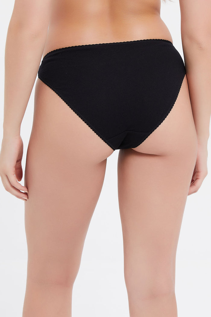 Redtag-Basic-5-Pack-365-Highleg-Brief-365,-Category:Briefs,-Colour:Assorted,-Deals:New-In,-Filter:Women's-Clothing,-H1:LWR,-H2:LDL,-H3:LIN,-H4:BRE,-LWRLDLLINBRE,-New-In-Women,-Non-Sale,-ProductType:Briefs-Hi-Leg,-Season:365365,-Section:Women,-Women-Briefs--