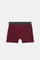 Redtag-Black/Grey-Mel/Burgundy-3-Pcs-Pack-Boxer-Shorts-365,-BSR-Boxers,-Category:Boxers,-Colour:Assorted,-Deals:New-In,-ESS,-Filter:Senior-Boys-(8-to-14-Yrs),-H1:KWR,-H2:BSR,-H3:UNW,-H4:BXS,-KWRBSRUNWBXS,-New-In-BSR,-Non-Sale,-ProductType:Boxers,-Season:365365,-Section:Boys-(0-to-14Yrs)-Senior-Boys-9 to 14 Years