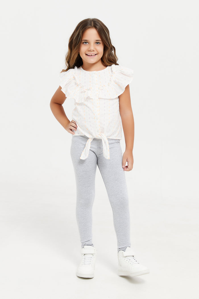 Redtag-Girls-Basic-Legging-365,-Category:Leggings,-Colour:Mid-Grey,-Deals:New-In,-Filter:Girls-(2-to-8-Yrs),-GIR-Leggings,-H1:KWR,-H2:GIR,-H3:TRS,-H4:LEG,-KWRGIRTRSLEG,-New-In-GIR,-Non-Sale,-ProductType:Leggings,-Season:365365,-Section:Girls-(0-to-14Yrs),-TBL-Girls-2 to 8 Years