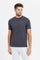 Redtag-Charcoal-Crew-Neck-T-Shirt-Category:T-Shirts,-Colour:Charcoal,-Deals:New-In,-Filter:Men's-Clothing,-H1:MWR,-H2:GEN,-H3:TSH,-H4:TSH,-Men-T-Shirts,-MWRGENTSHTSH,-New-In-Men,-Non-Sale,-ProductType:Plain-T-Shirts,-Season:W23B,-Section:Men,-TBL,-W23B-Men's-