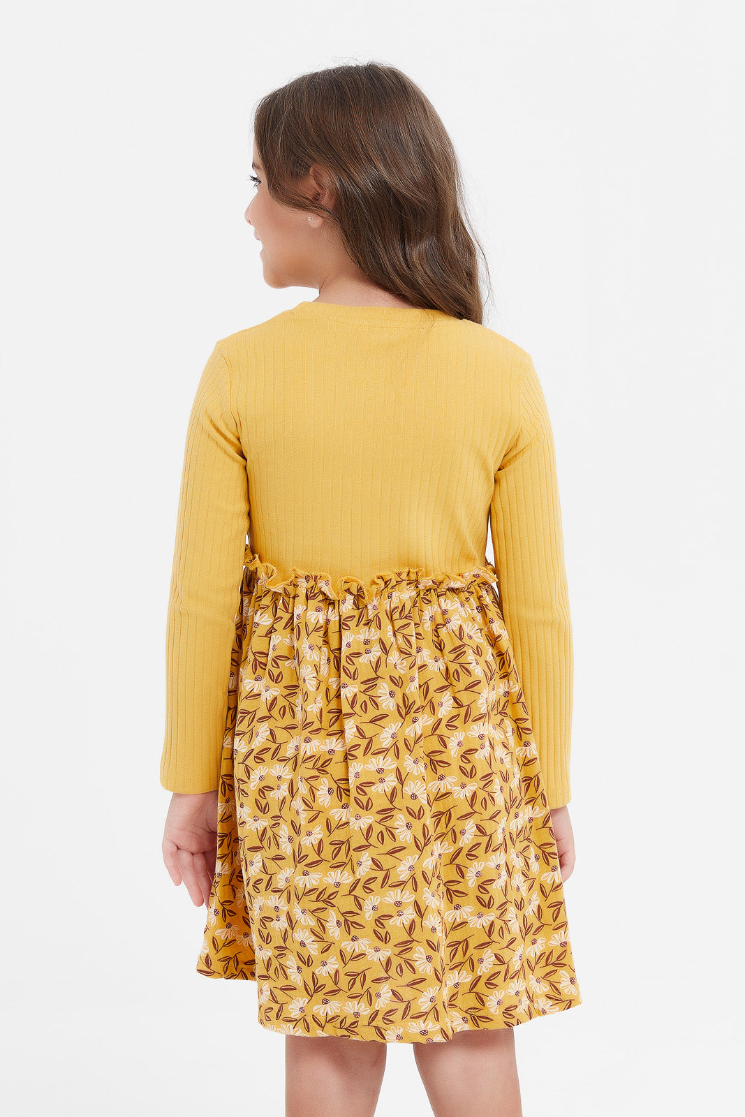 Mustard ladies outlet dress