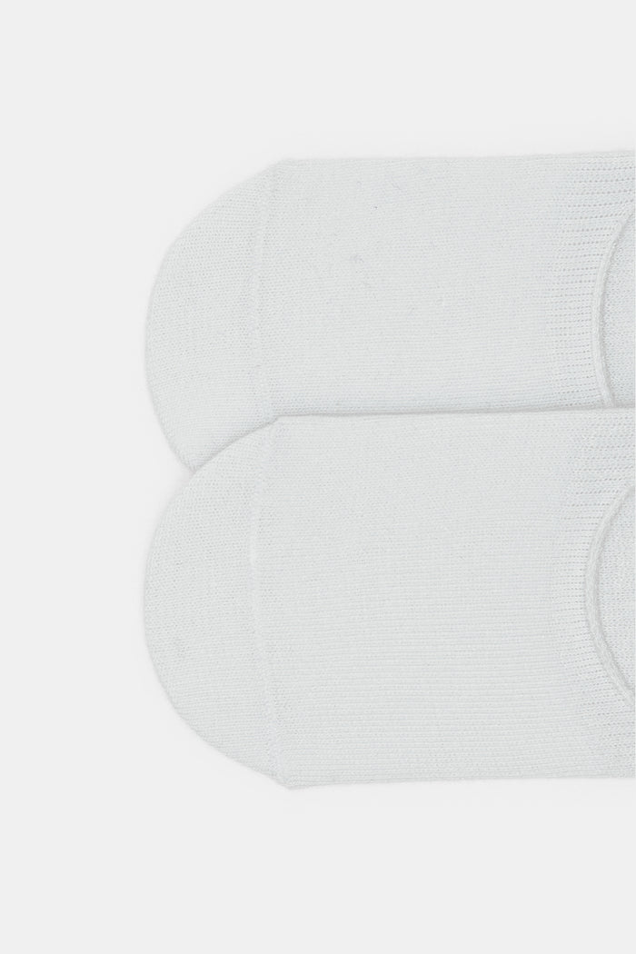 Redtag-White-2-Pcs-Invisible-Socks-365,-BSR-Socks,-Category:Socks,-Colour:White,-Deals:New-In,-ESS,-Filter:Senior-Boys-(8-to-14-Yrs),-H1:KWR,-H2:BSR,-H3:IMP,-H4:SKS,-KWRBSRIMPSKS,-New-In-BSR,-Non-Sale,-ProductType:Invisible-Socks,-Season:365365,-Section:Boys-(0-to-14Yrs)-Senior-Boys-9 to 14 Years