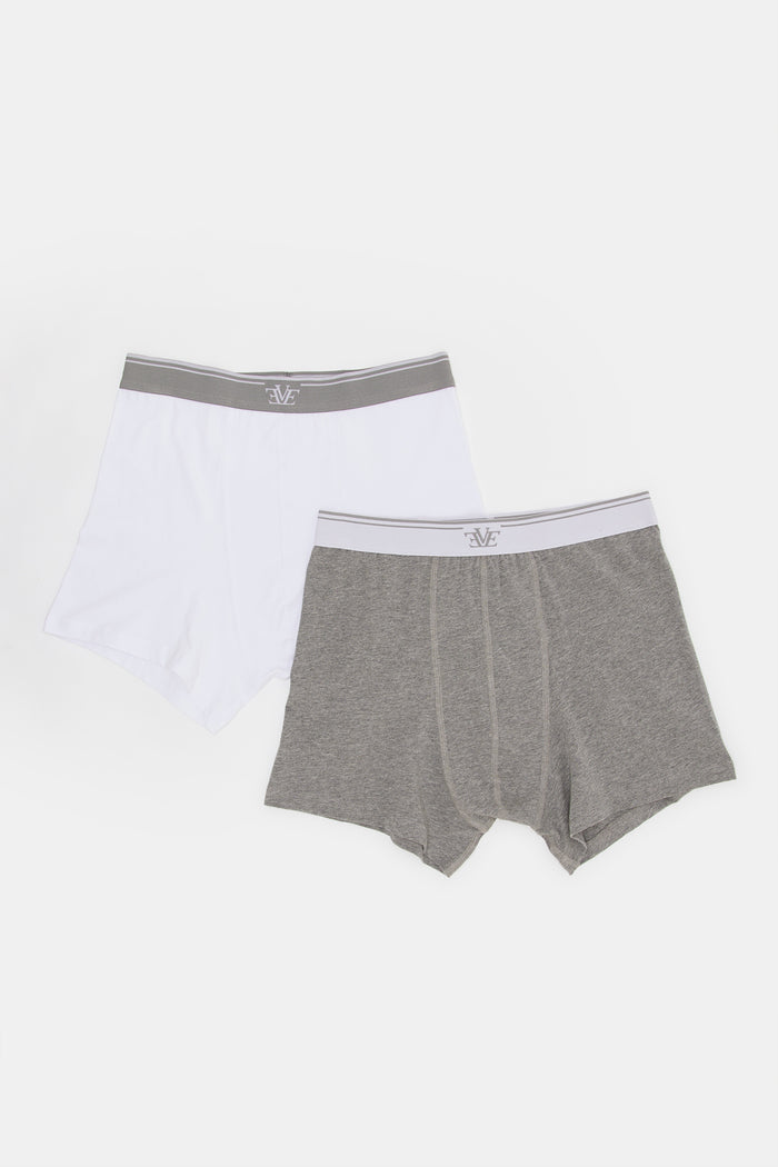 Redtag-White-/-Grey-Hipster-2-Pack-365,-Category:Briefs,-Colour:Assorted,-Deals:New-In,-Filter:Men's-Clothing,-H1:MWR,-H2:GEN,-H3:UNW,-H4:BRE,-Men-Briefs,-MWRGENUNWBRE,-New-In-Men,-Non-Sale,-ProductType:Briefs-Hipsters,-Season:365365,-Section:Men-Men's-