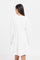 Redtag-White-Jacquard-Knitted-Layered-Dress-Category:Dresses,-Colour:White,-Deals:New-In,-Filter:Senior-Girls-(8-to-14-Yrs),-GSR-Dresses,-H1:KWR,-H2:GSR,-H3:DRS,-H4:CAD,-KWRGSRDRSCAD,-New-In-GSR,-Non-Sale,-ProductType:Dresses,-Season:W23B,-Section:Girls-(0-to-14Yrs),-W23B-Senior-Girls-9 to 14 Years