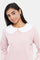 Redtag-Pink-With-White-Peter-Pan-Collar-Category:Sweatshirts,-Colour:Pale-Pink,-Deals:New-In,-Filter:Senior-Girls-(8-to-14-Yrs),-GSR-Sweatshirts,-H1:KWR,-H2:GSR,-H3:SWS,-H4:SWS,-KWRGSRSWSSWS,-New-In-GSR,-Non-Sale,-ProductType:Sweatshirts,-Season:W23B,-Section:Girls-(0-to-14Yrs),-W23B-Senior-Girls-9 to 14 Years